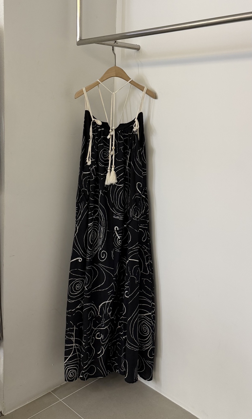 TWENTY FOUR SEVEN24-7韓國東大門直郵女士新款時尚連衣裙含腰繩TEWNTY FOUR SEVEN24-7連衣裙