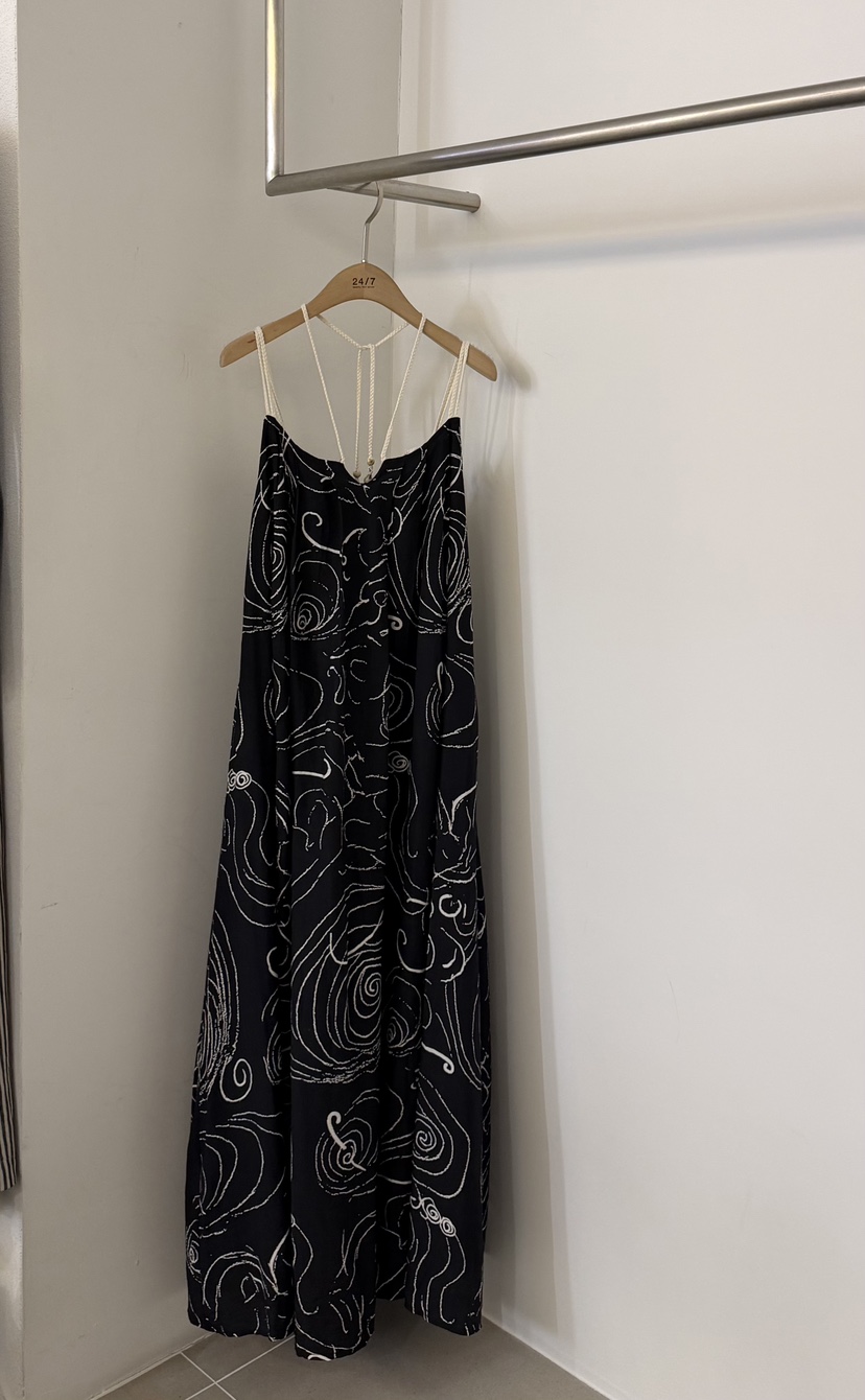 TWENTY FOUR SEVEN24-7韓國東大門直郵女士新款時尚連衣裙含腰繩TEWNTY FOUR SEVEN24-7連衣裙圖色2