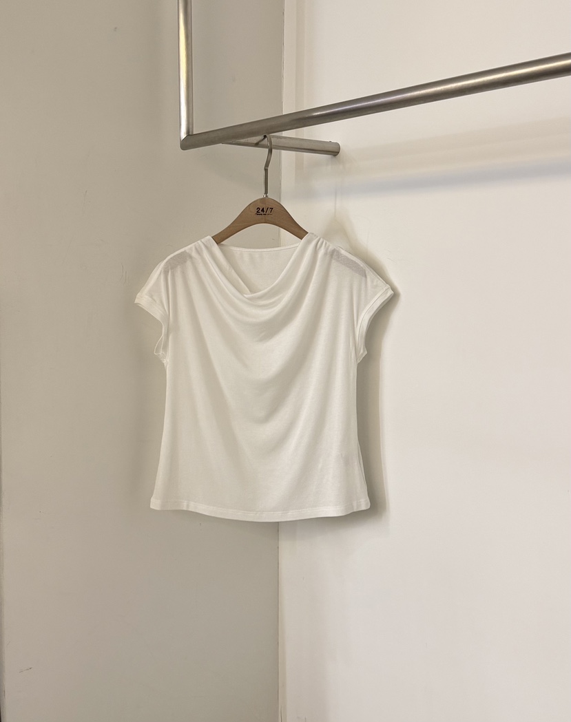 TWENTY FOUR SEVEN24-7韓國東大門直郵女裝新款人氣吊帶背心褶皺TEWNTY FOUR SEVEN24-7吊帶/背心圖色2