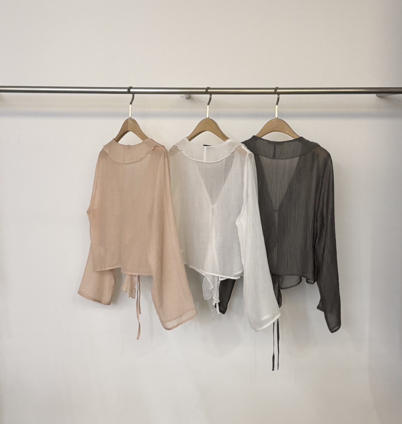 TWENTY FOUR SEVEN24-7韓國直郵實拍女裝新品26春夏襯衫蕾絲衫TEWNTY FOUR SEVEN24-7襯衫/蕾絲衫