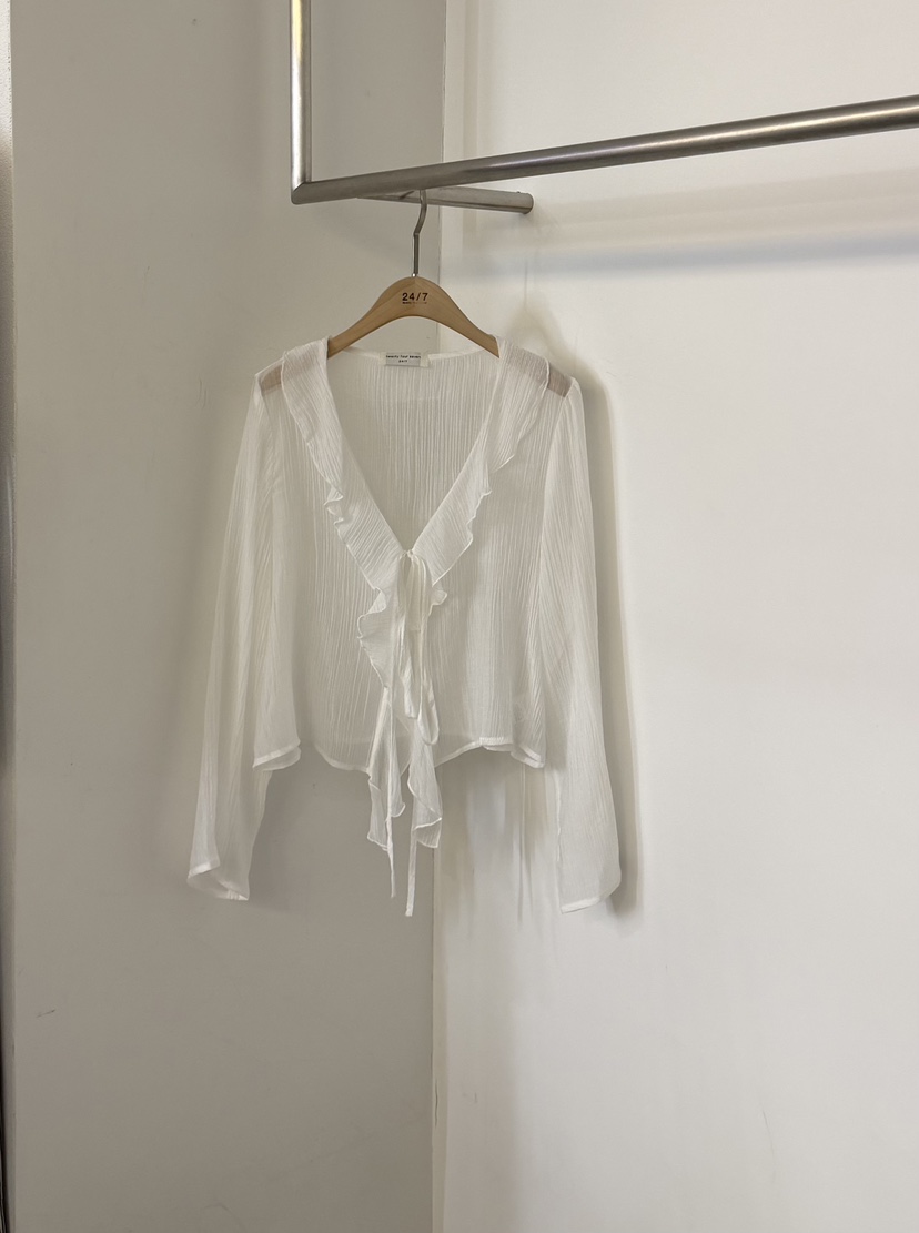 TWENTY FOUR SEVEN24-7韓國直郵實拍女裝新品26春夏襯衫蕾絲衫TEWNTY FOUR SEVEN24-7襯衫/蕾絲衫圖色2