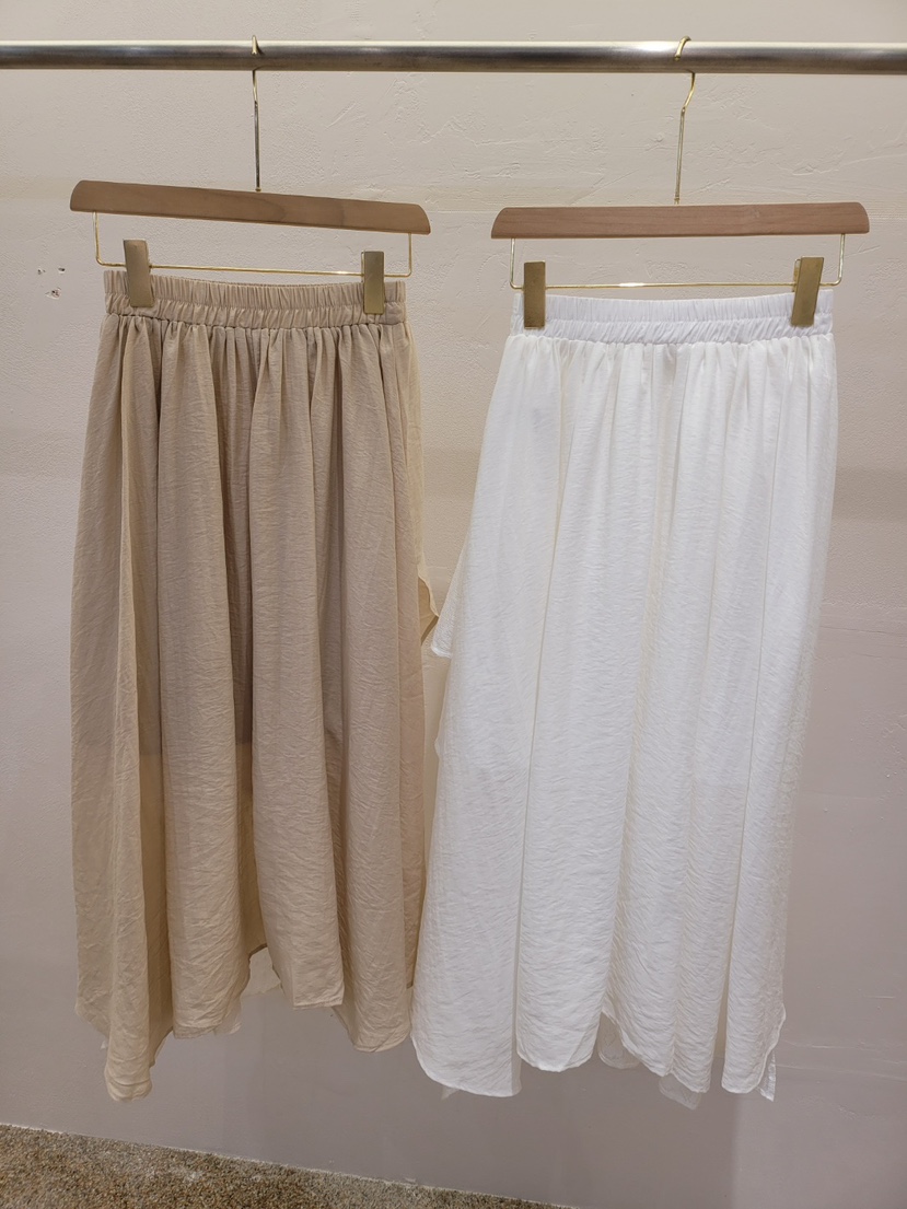 THE OTHER韓國直郵女裝新款26春夏時尚熱賣長裙蕾絲雙層THE OTHER長裙