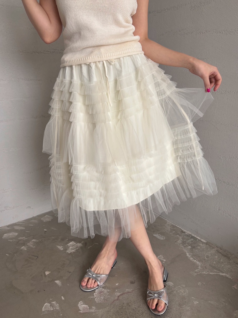 TOO HOT韓國代購女士新款26春夏職業推薦半身裙中短裙蕾絲TOO HOT半身裙/中短裙