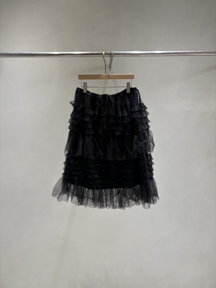 TOO HOT韓國代購女士新款26春夏職業推薦半身裙中短裙蕾絲TOO HOT半身裙/中短裙圖色2