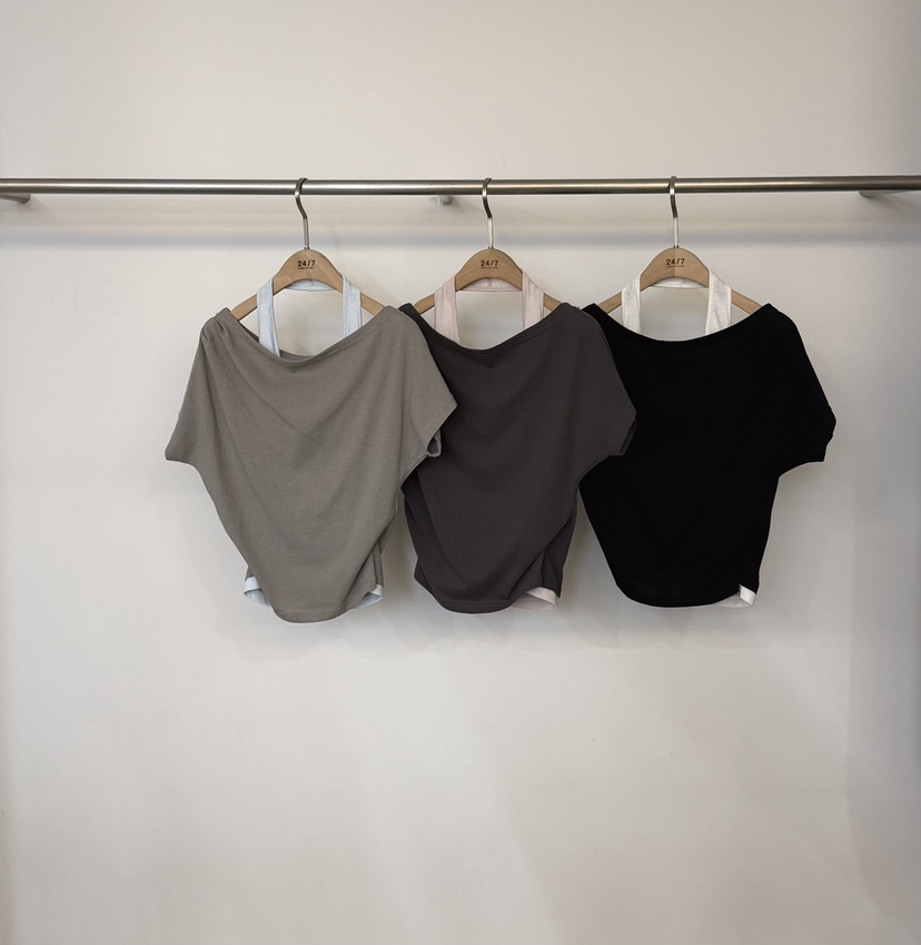 TWENTY FOUR SEVEN24-7韓國代購女裝新款推薦職業熱賣T恤TEWNTY FOUR SEVEN24-7T恤