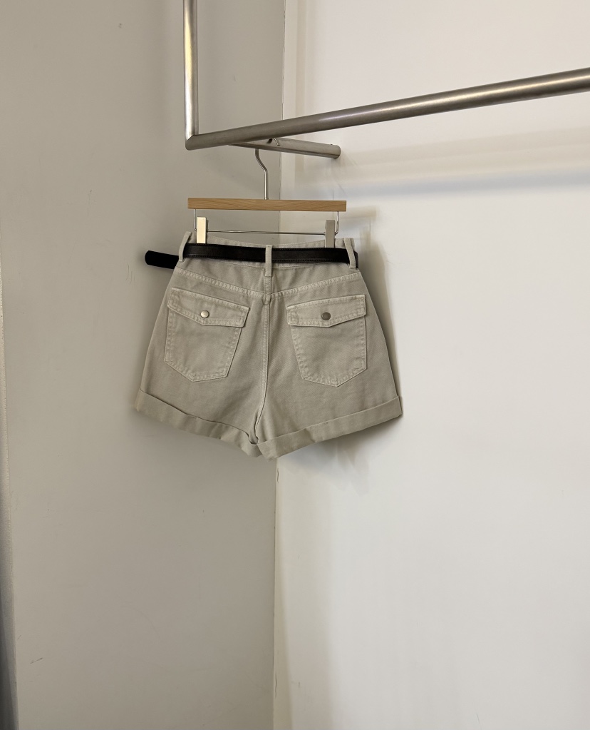TWENTY FOUR SEVEN24-7韓國東大門代購女士新款推薦短褲含腰帶TEWNTY FOUR SEVEN24-7短褲