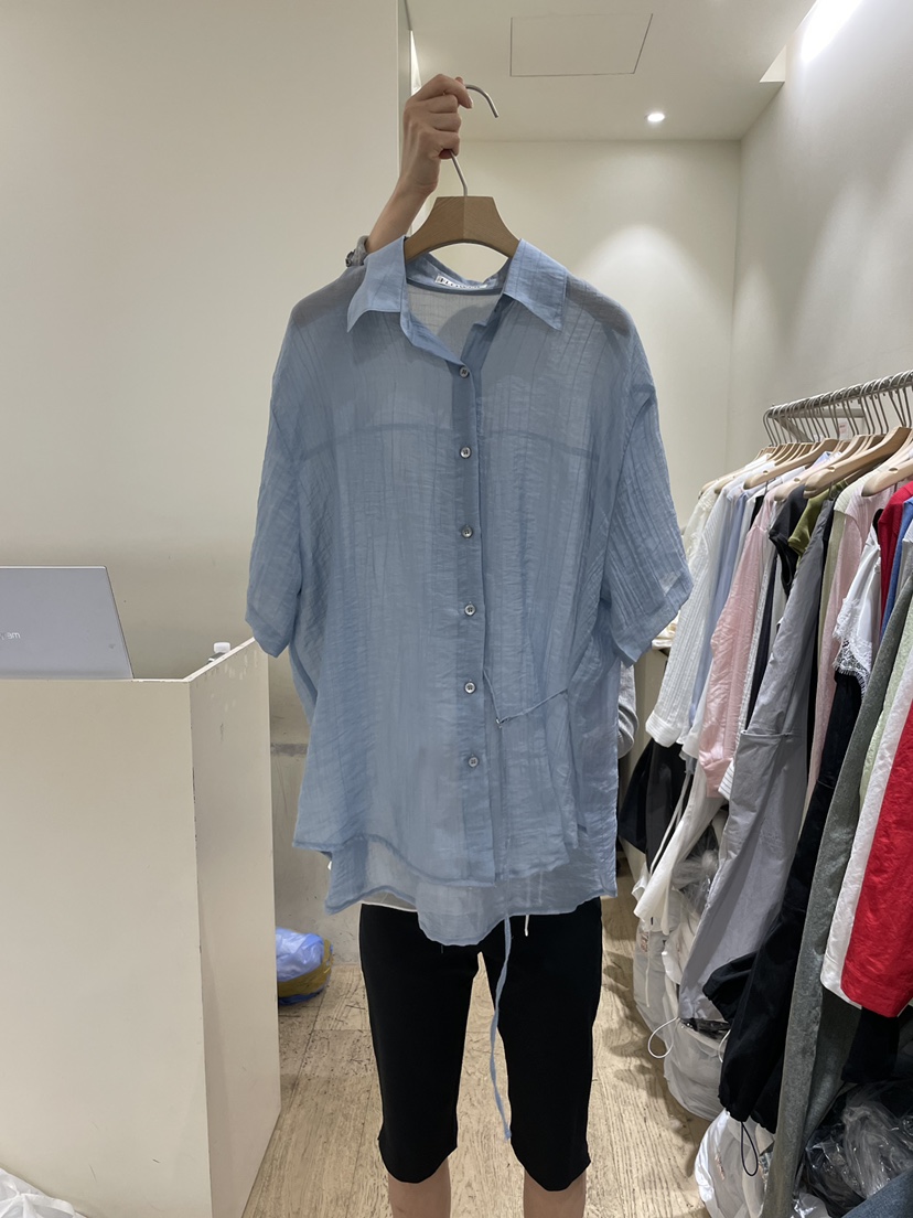 FLOWER-L韓國東大門代購女裝新款時尚26春夏推薦襯衫蕾絲衫FLOWER-L襯衫/蕾絲衫圖色3