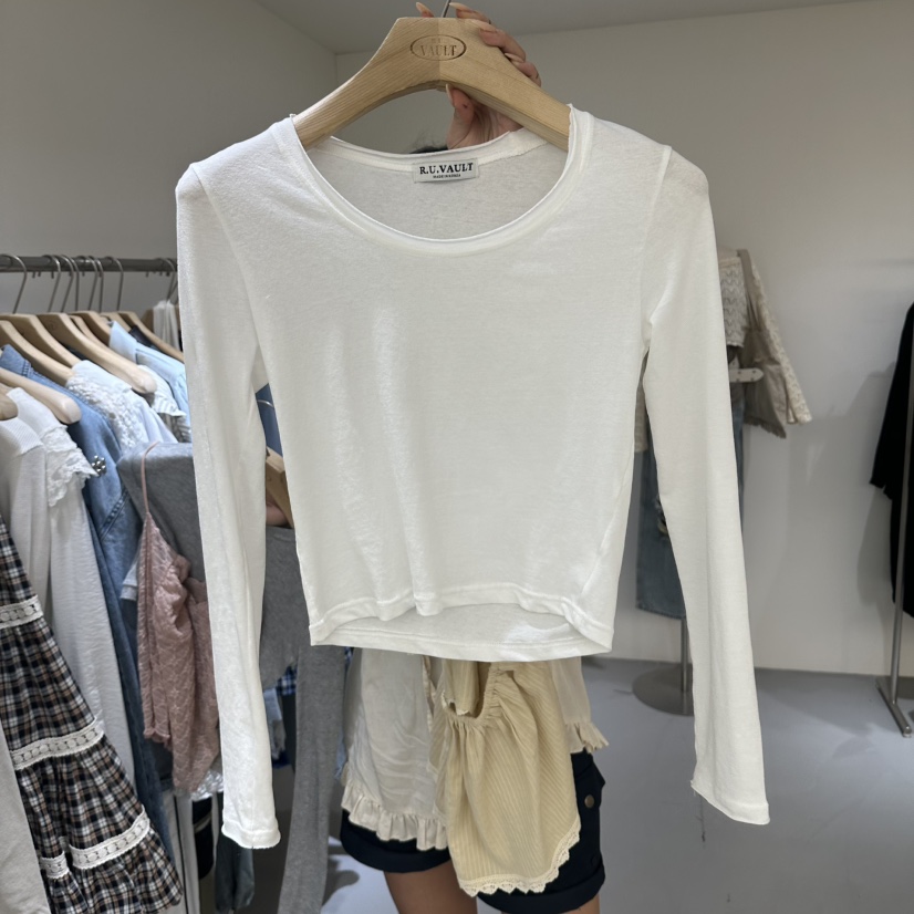 VAULT韓國直郵女士新品人氣26春夏時尚熱賣休閑職業長袖T恤VAULT長袖T恤圖色4