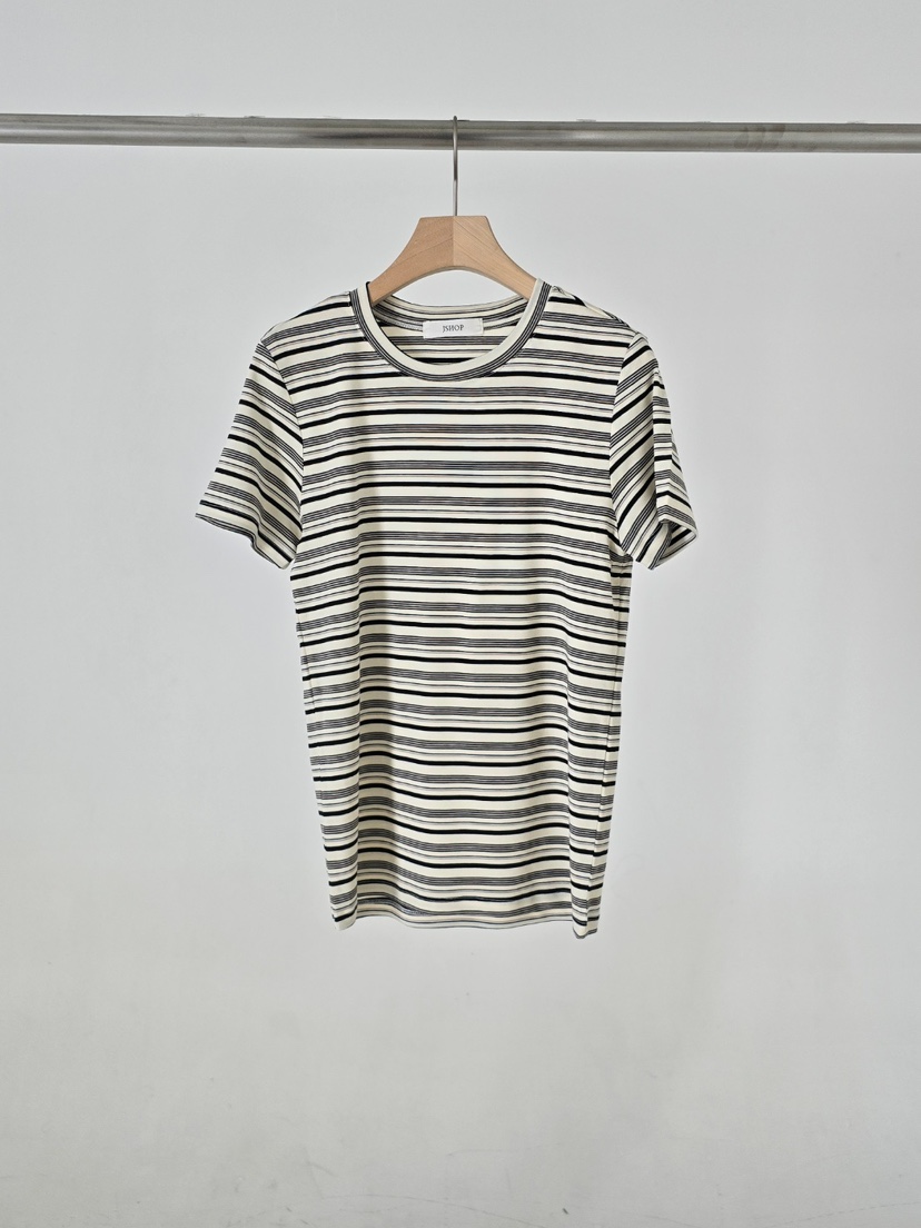 J SHOP韓國代購女裝新品26春夏休閑推薦職業人氣時尚T恤J_SHOPT恤圖色2