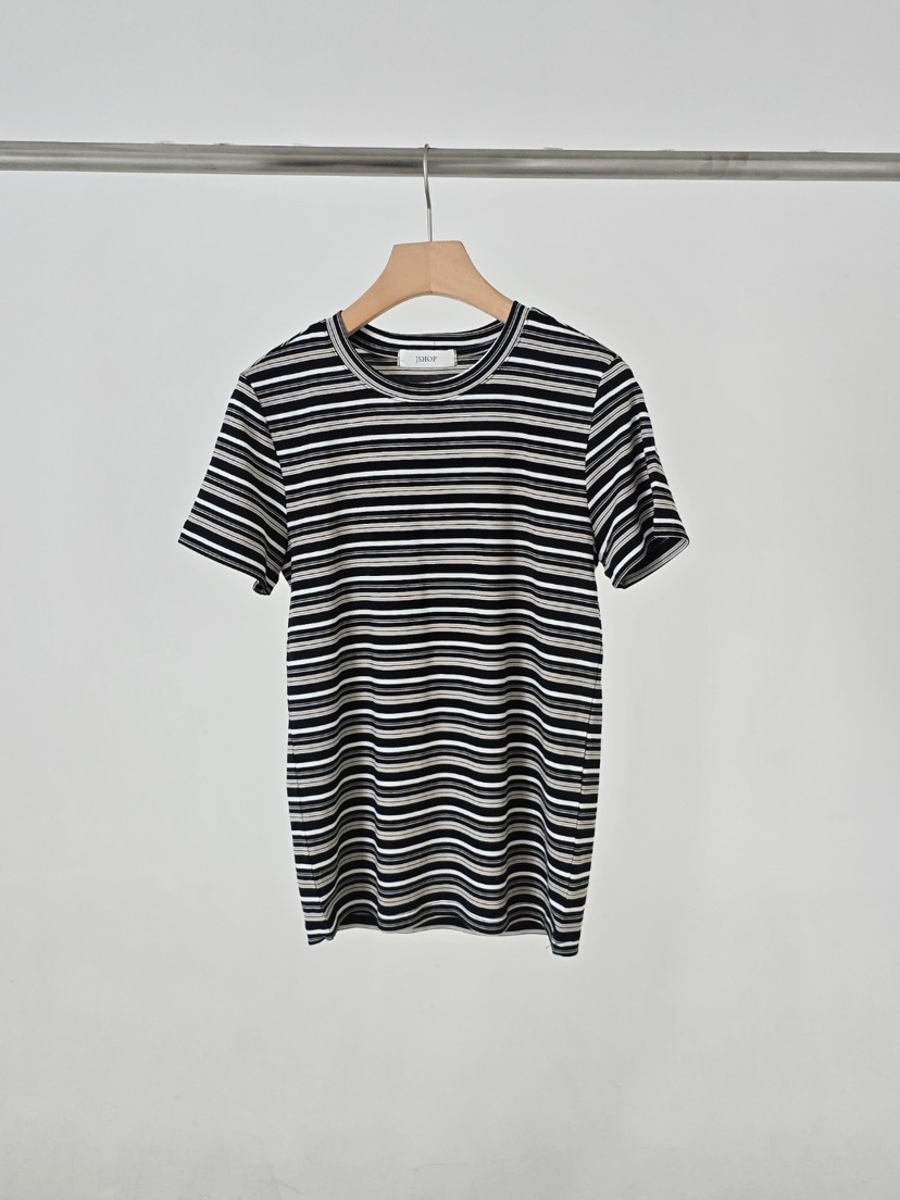 J SHOP韓國代購女裝新品26春夏休閑推薦職業人氣時尚T恤J_SHOPT恤圖色3