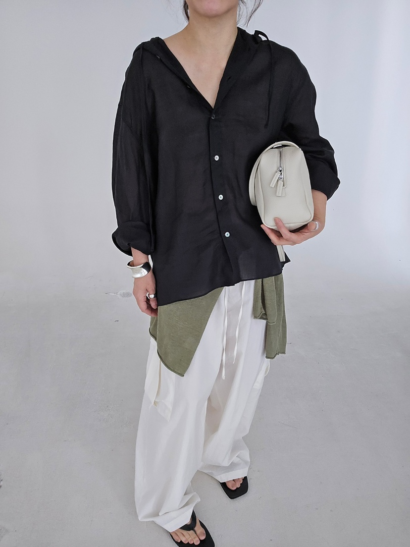 J SHOP韓國東大門代購女士新款時尚推薦襯衫蕾絲衫連帽衫J_SHOP襯衫/蕾絲衫