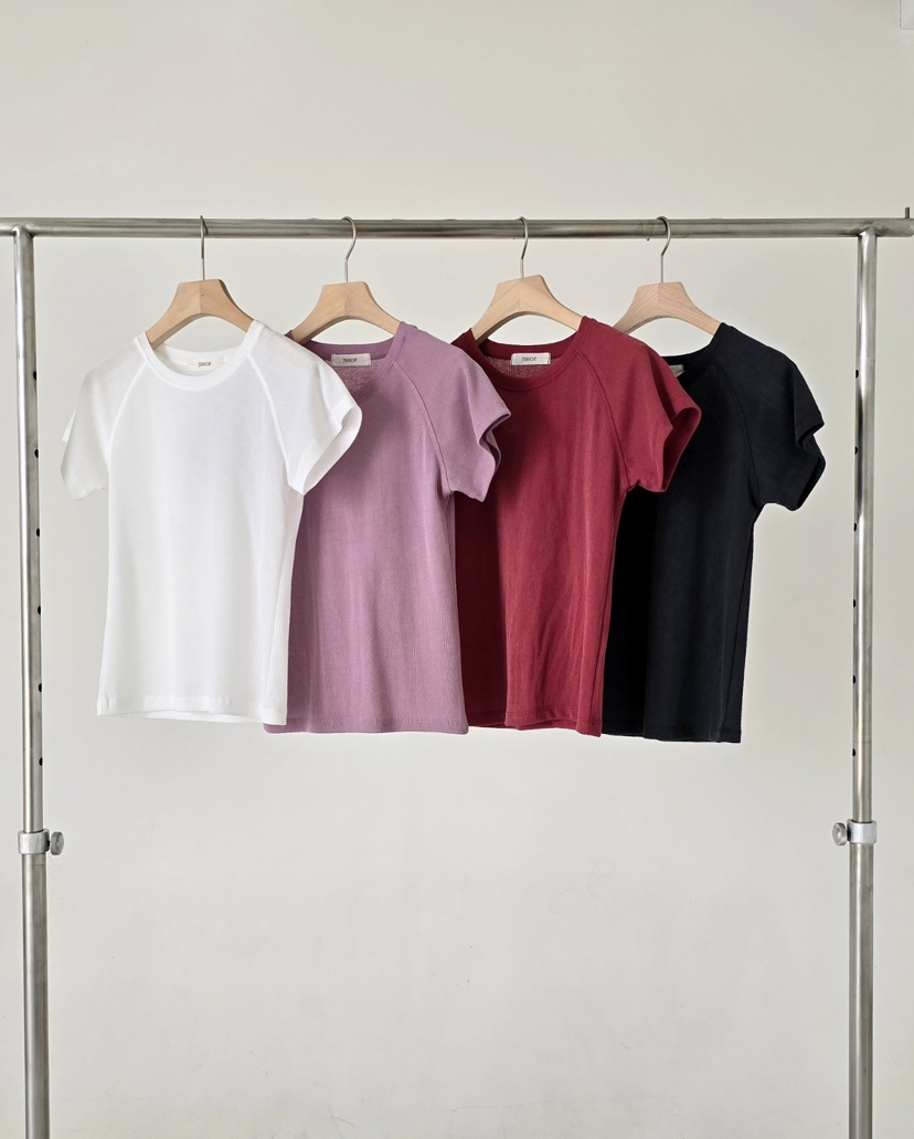 J SHOP韓國直郵實拍女士新款休閑推薦時尚職業26春夏T恤J_SHOPT恤