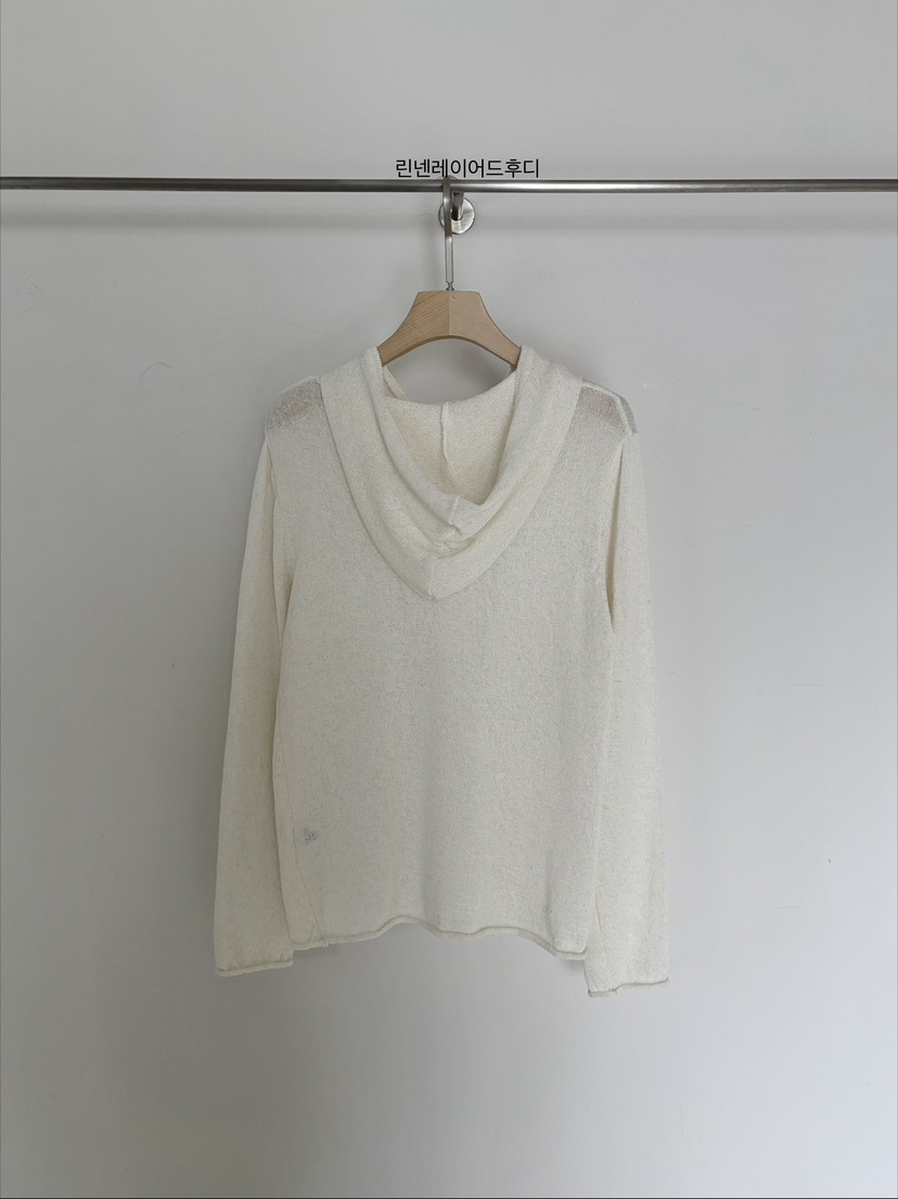 VERGAMOT韓國東大門直郵女裝新品熱賣26春夏針織衫連帽衫亞麻VERGAMOT針織衫