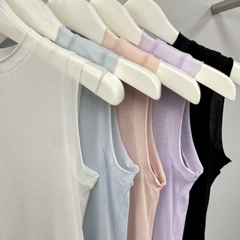 WATER/RIVER韓國直郵實拍女士新款休閑26春夏吊帶背心透視WATER/RIVER吊帶/背心