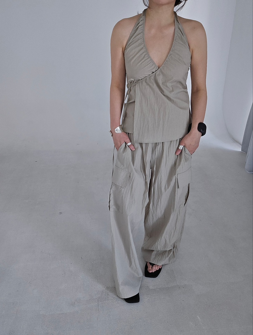 J SHOP韓國直郵實拍女士新品26春夏休閑職業熱賣時尚休閑褲J_SHOP休閑褲