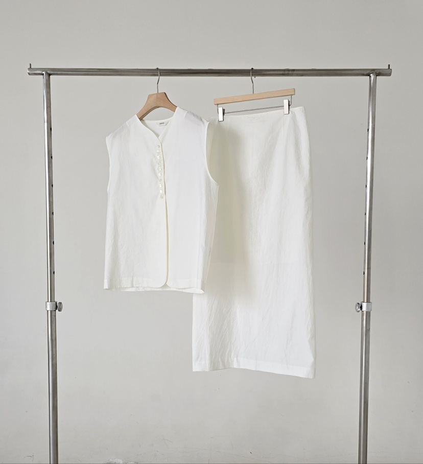 J SHOP韓國東大門代購女士新品時尚職業26春夏熱賣休閑長裙J_SHOP長裙