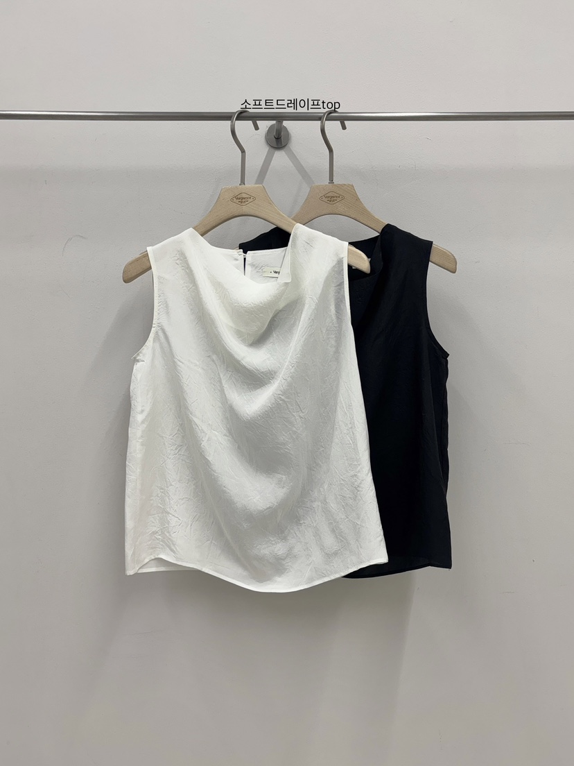 VERGAMOT韓國代購女士新款職業26春夏時尚襯衫蕾絲衫柔軟VERGAMOT襯衫/蕾絲衫