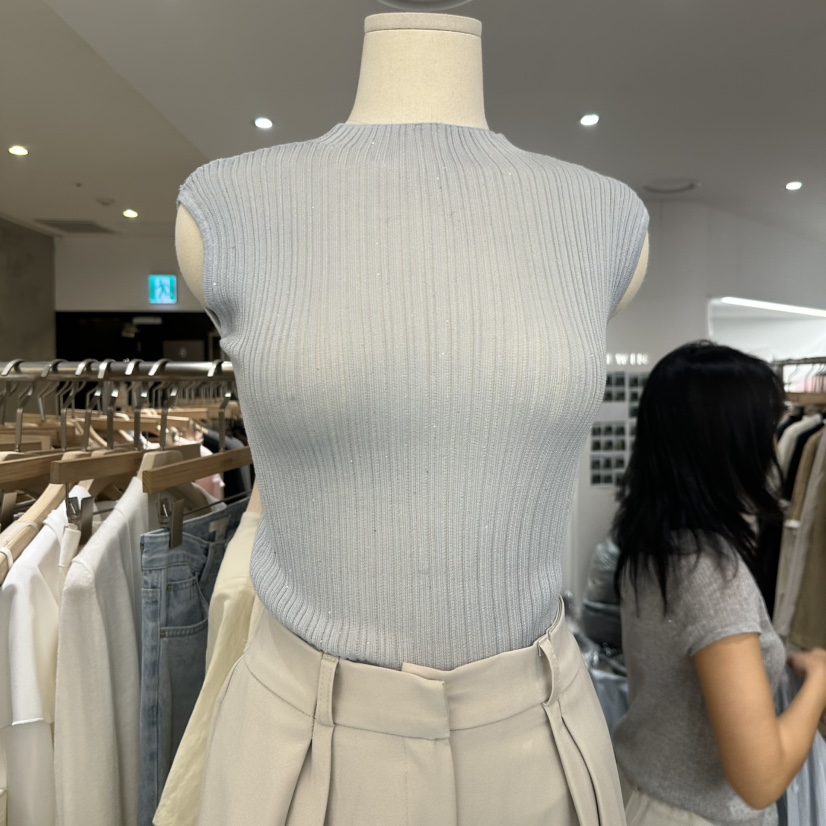 LEWIN韓國直郵實拍女士新品休閑熱賣職業26春夏人氣吊帶背心LEWIN吊帶/背心圖色1