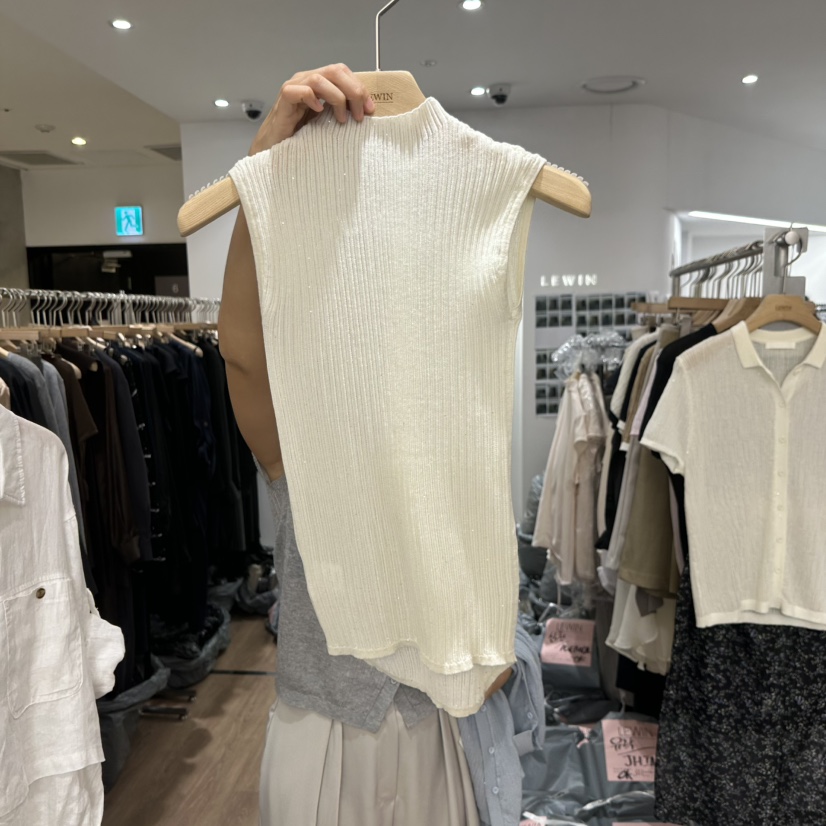 LEWIN韓國直郵實拍女士新品休閑熱賣職業26春夏人氣吊帶背心LEWIN吊帶/背心圖色2