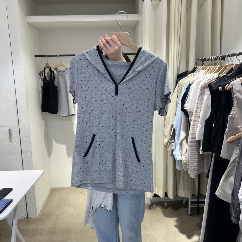 IR BIEN/BIENBIEN韓國直郵實拍女士新款26春夏熱賣職業T恤IR BIEN/BIENBIENT恤圖色1