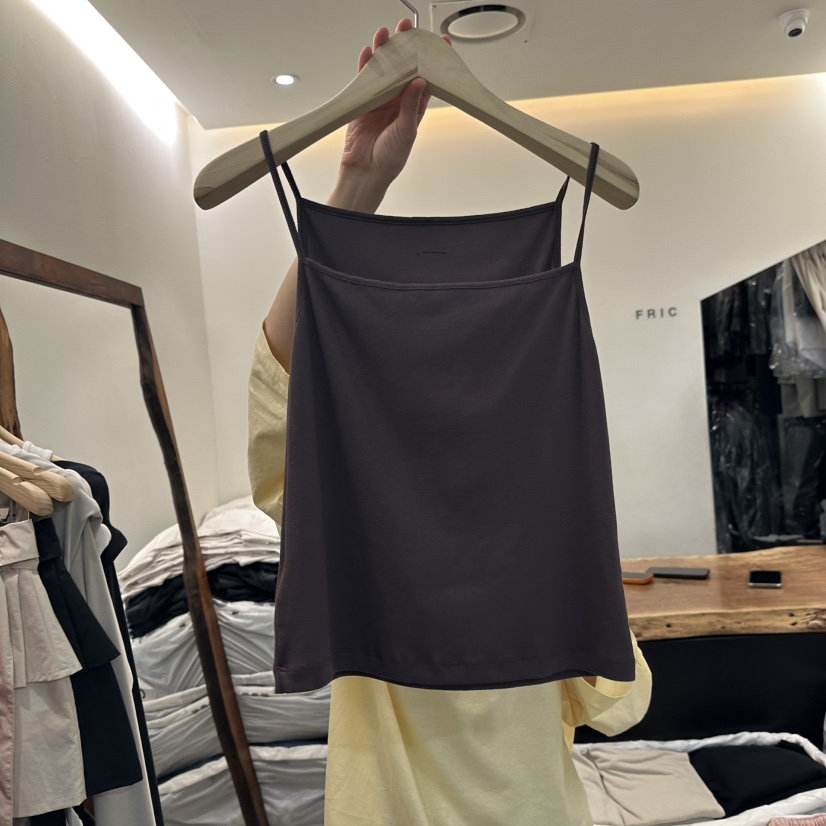 FRIC韓國直郵實拍女士新品休閑人氣熱賣推薦職業吊帶背心FRIC吊帶/背心
