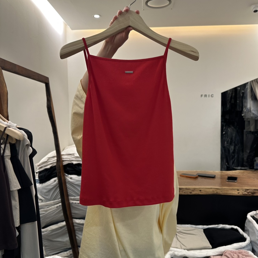 FRIC韓國直郵實拍女士新品休閑人氣熱賣推薦職業吊帶背心FRIC吊帶/背心圖色4
