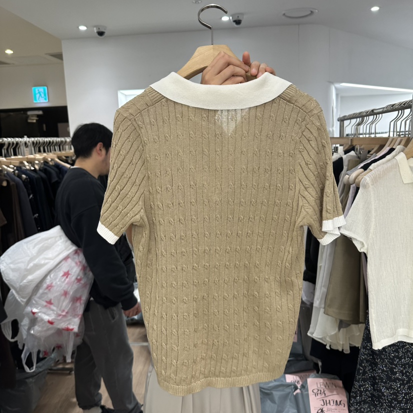 LEWIN韓國東大門直郵女裝新款推薦時尚26春夏人氣針織衫多層LEWIN針織衫