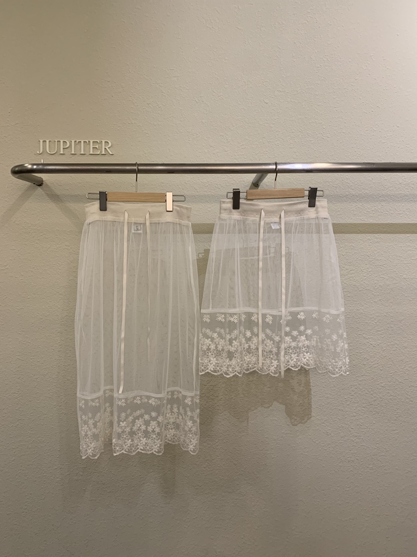 JUPITER韓國直郵實拍女士新款熱賣人氣休閑推薦短裙多層短款JUPITER短裙