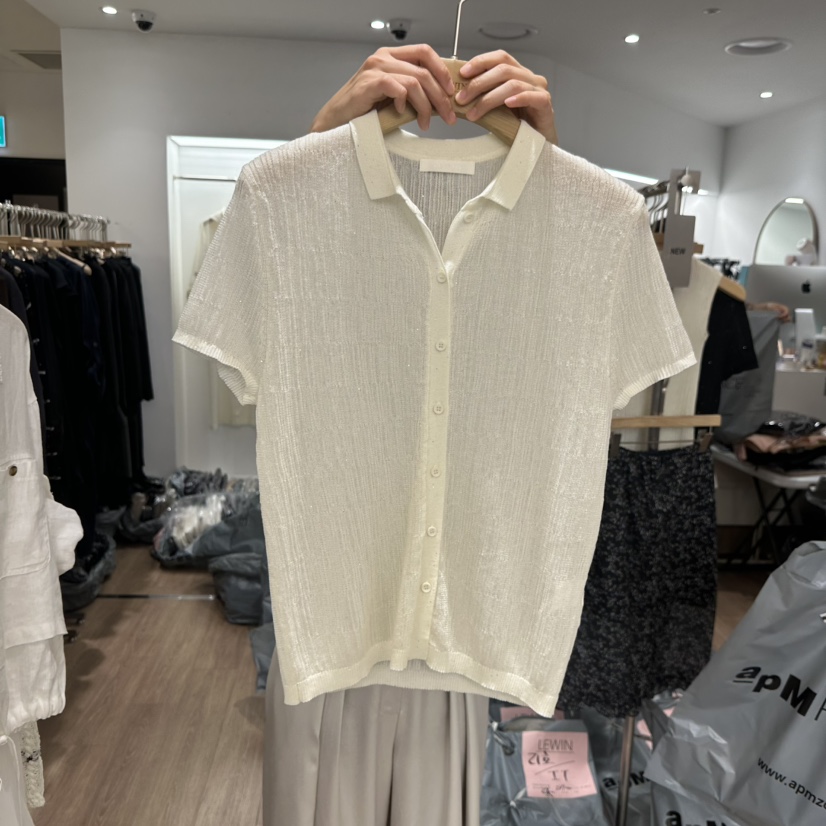 LEWIN韓國東大門代購女士新款熱賣26春夏職業時尚推薦針織衫LEWIN針織衫圖色2