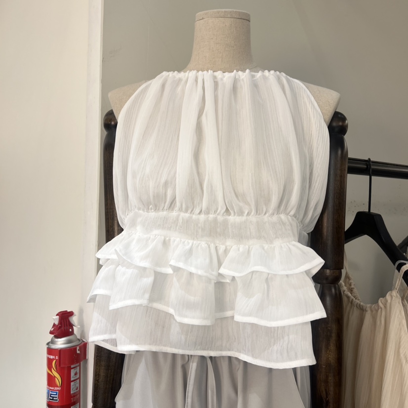 OBJET/LOVEUSU韓國代購女裝新品熱賣人氣時尚襯衫蕾絲衫OBJET/LOVEUSU襯衫/蕾絲衫圖色1