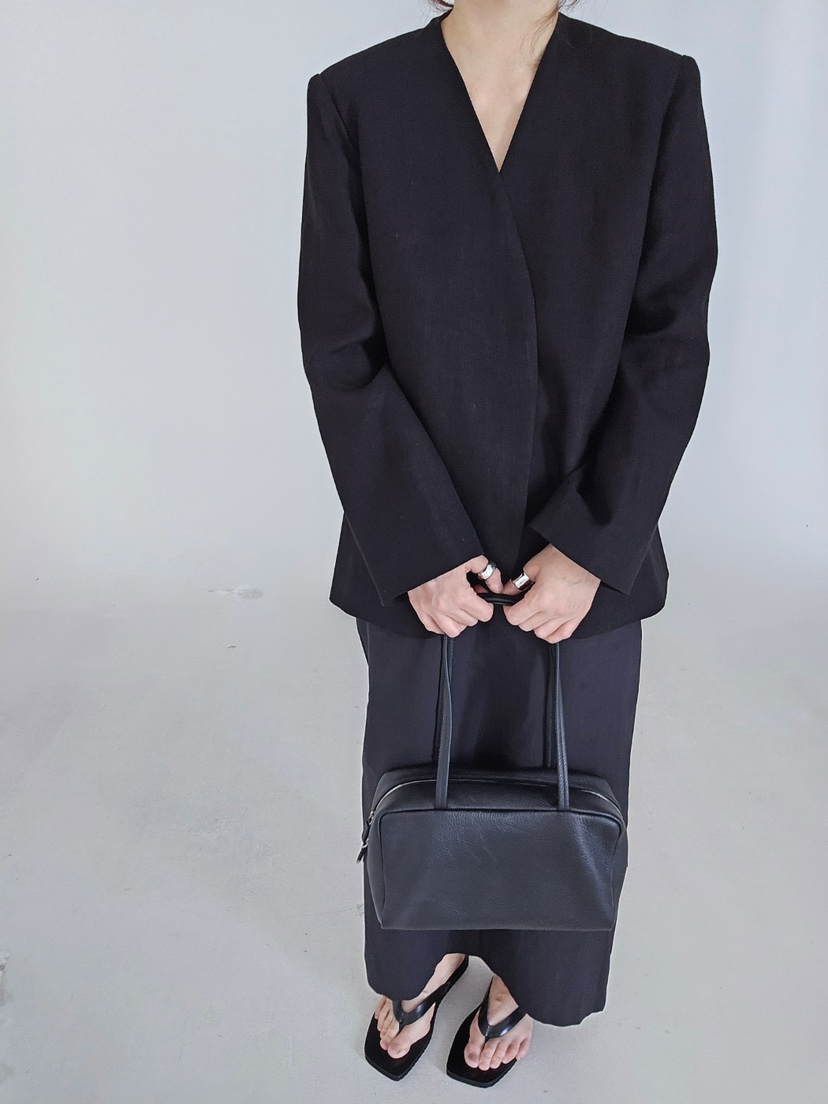 J SHOP韓國直郵女士新款26春夏休閑時尚推薦人氣夾克亞麻J_SHOP夾克