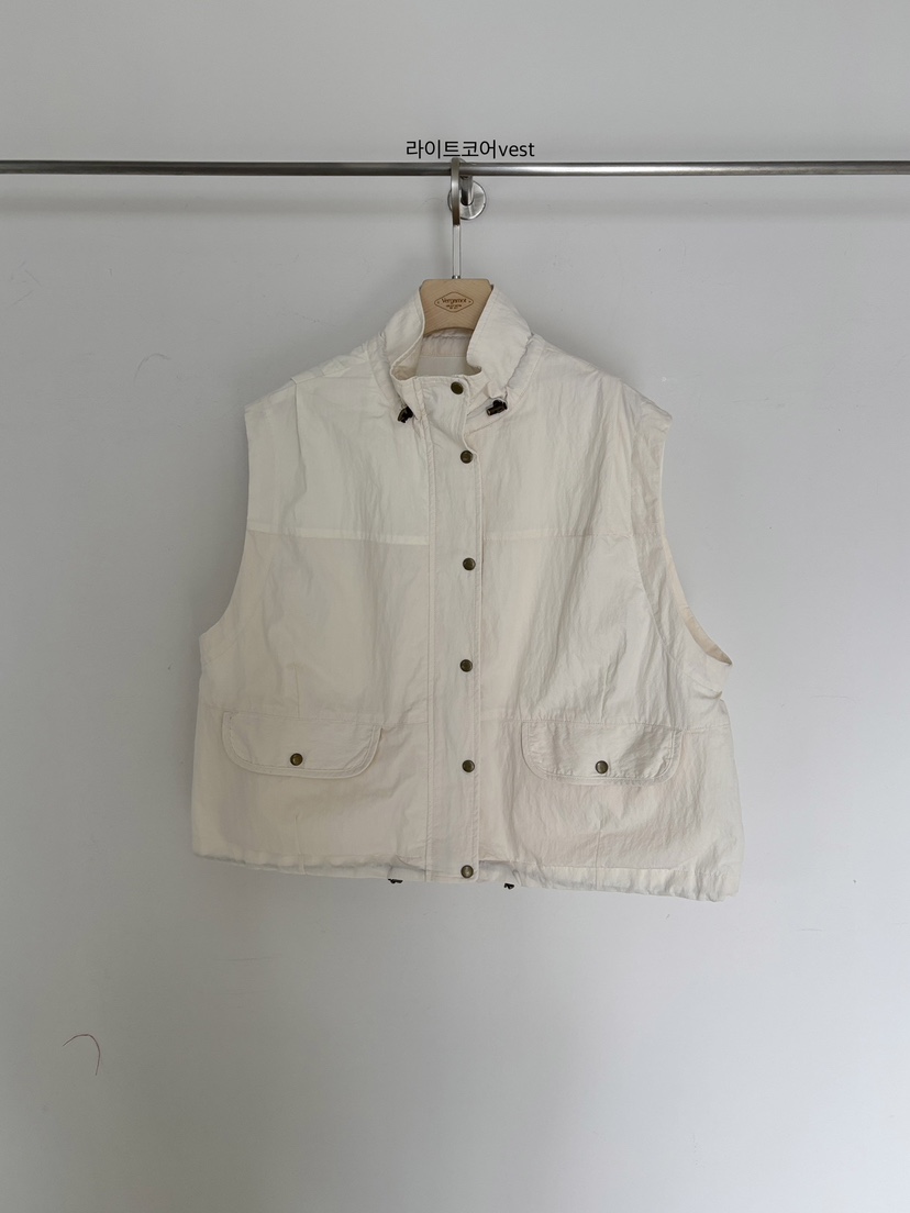 VERGAMOT韓國東大門直郵女裝新品時尚休閑人氣職業推薦馬甲VERGAMOT馬甲圖色1