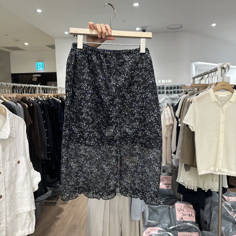 LEWIN韓國東大門代購女士新款時尚熱賣推薦26春夏半身裙中短裙LEWIN半身裙/中短裙