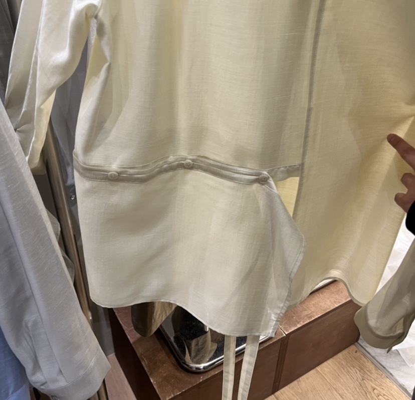 KONI/LAKE-A韓國直郵女裝新品職業26春夏襯衫蕾絲衫可拆卸KONI/Lake Side襯衫/蕾絲衫