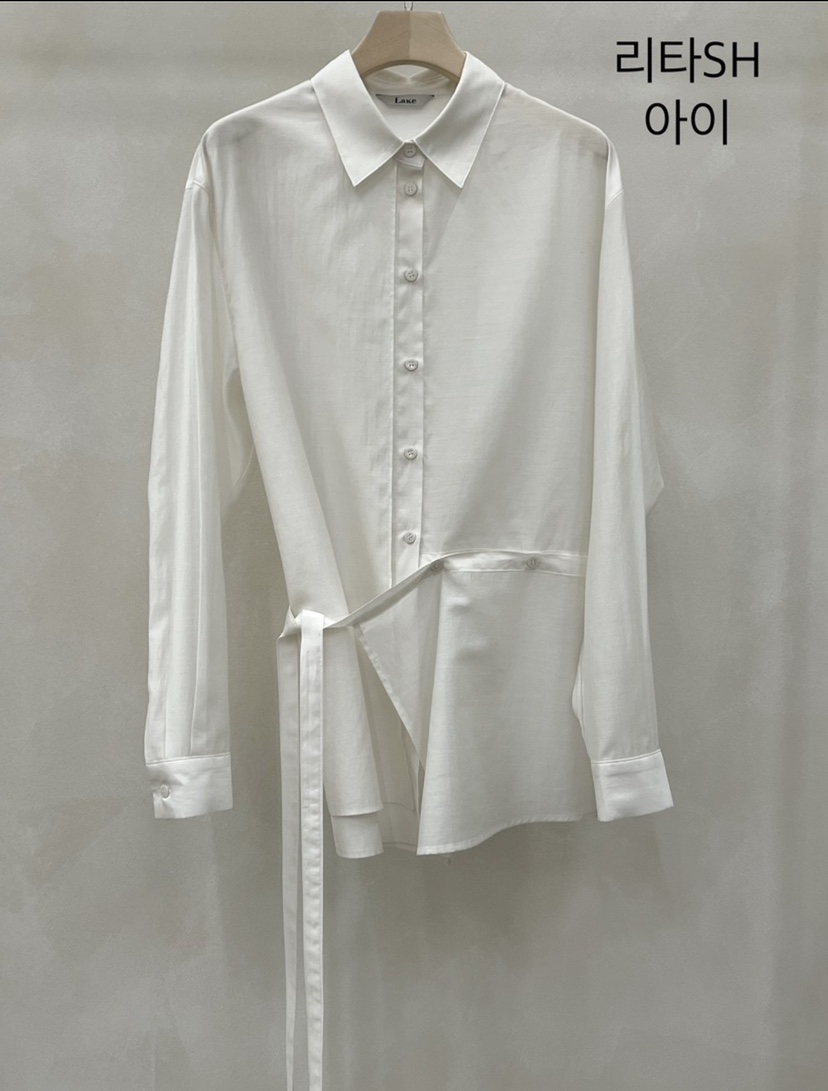 KONI/LAKE-A韓國直郵女裝新品職業26春夏襯衫蕾絲衫可拆卸KONI/Lake Side襯衫/蕾絲衫圖色1