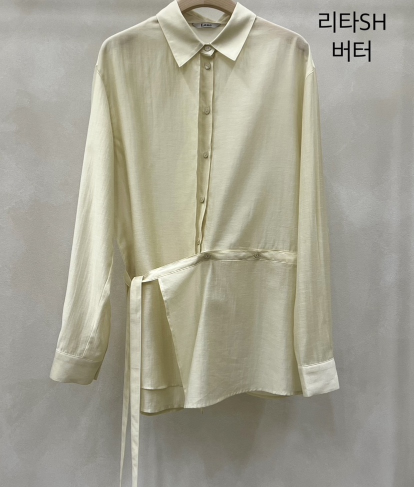 KONI/LAKE-A韓國直郵女裝新品職業26春夏襯衫蕾絲衫可拆卸KONI/Lake Side襯衫/蕾絲衫圖色2