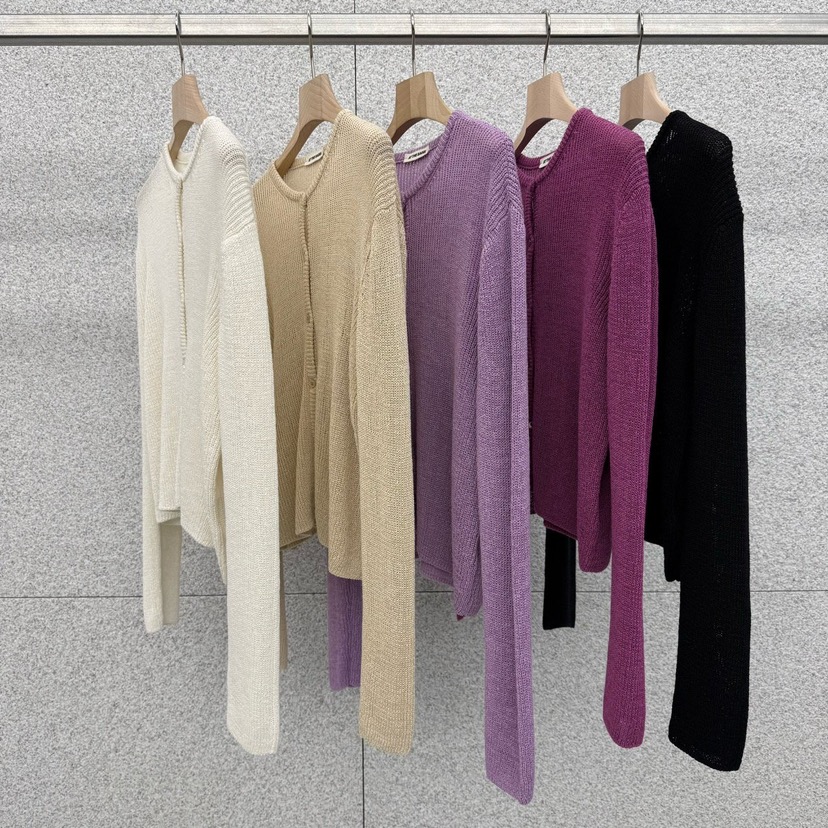 AT THE BAGEL韓國東大門代購女裝新款時尚人氣26春夏針織衫AT THE BAGEL針織衫