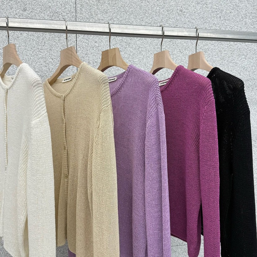 AT THE BAGEL韓國東大門代購女裝新款時尚人氣26春夏針織衫AT THE BAGEL針織衫