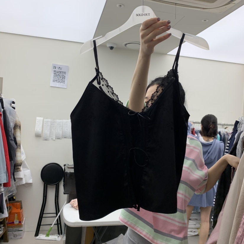 SOLD OUT韓國東大門代購女裝新品職業人氣時尚26春夏吊帶背心SOLD OUT吊帶/背心圖色4