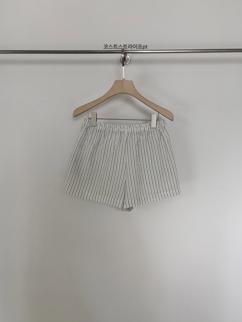 VERGAMOT韓國東大門代購女裝新款熱賣休閑職業人氣短褲條紋VERGAMOT短褲