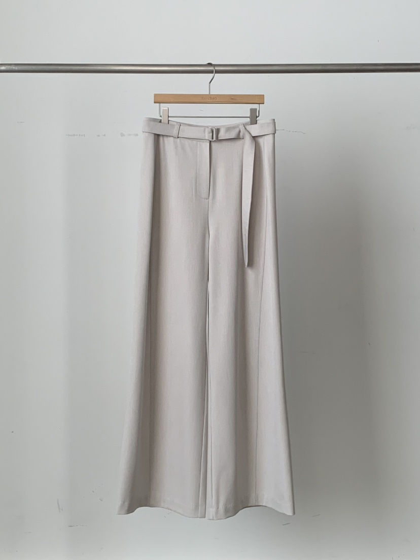 SENDTWO韓國直郵實拍女裝新品時尚職業26春夏休閑褲含腰帶SENDTWO休閑褲圖色2