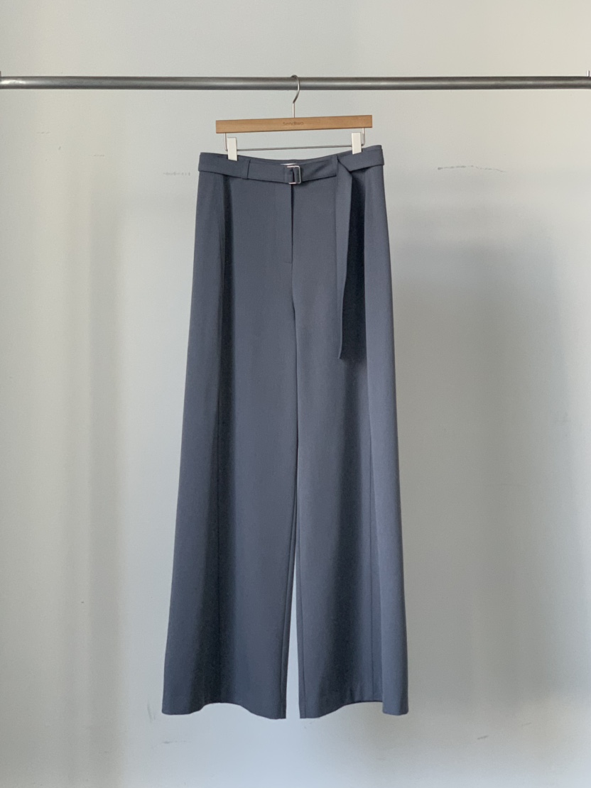 SENDTWO韓國直郵實拍女裝新品時尚職業26春夏休閑褲含腰帶SENDTWO休閑褲圖色4