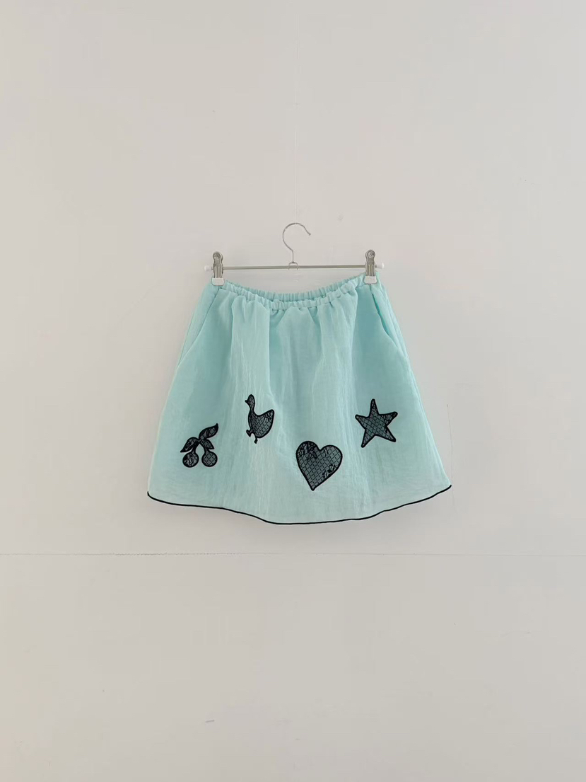 OLI SEOUL韓國直郵實拍女裝新品休閑職業推薦時尚26春夏短裙OLI SEOUL短裙圖色3