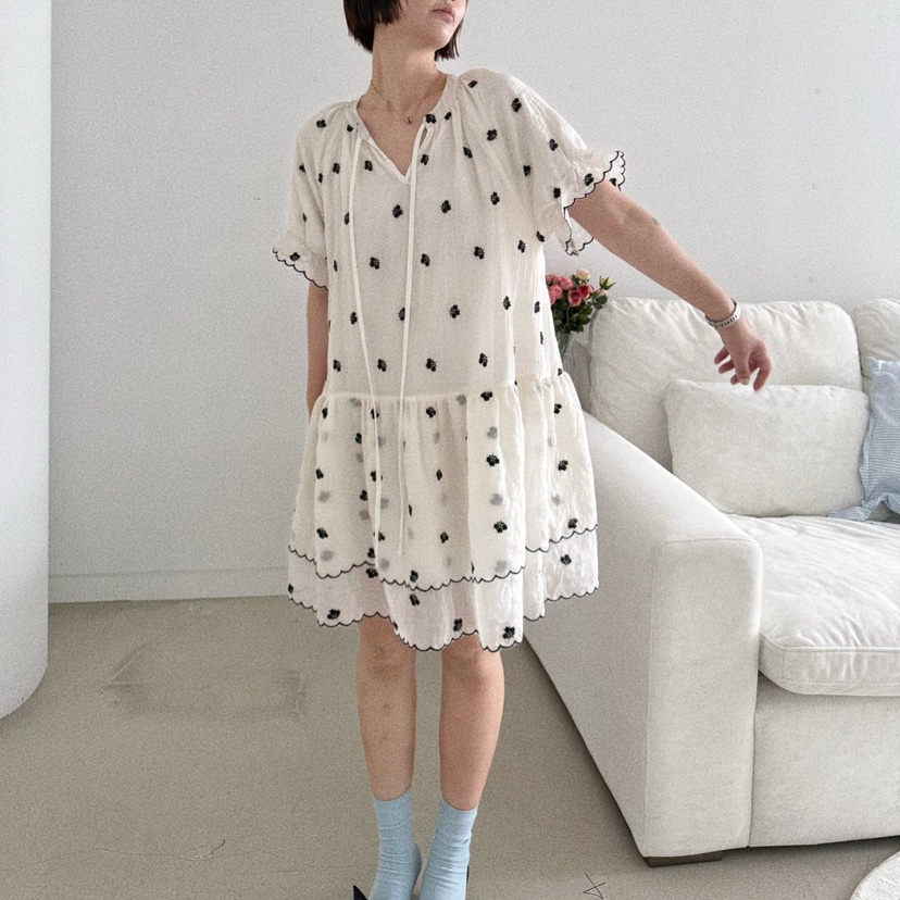 OLI SEOUL韓國東大門代購女裝新品熱賣時尚26春夏連衣裙OLI SEOUL連衣裙