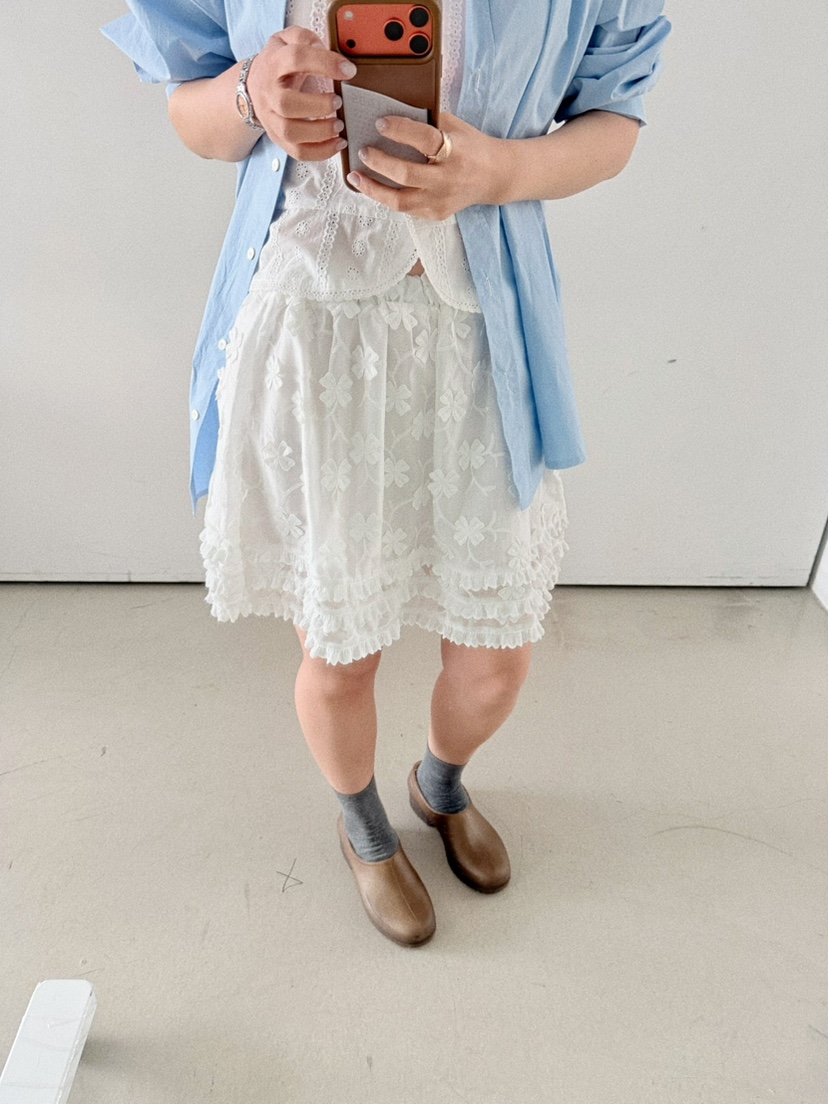 OLI SEOUL韓國代購女裝新品推薦職業人氣休閑熱賣26春夏短裙OLI SEOUL短裙