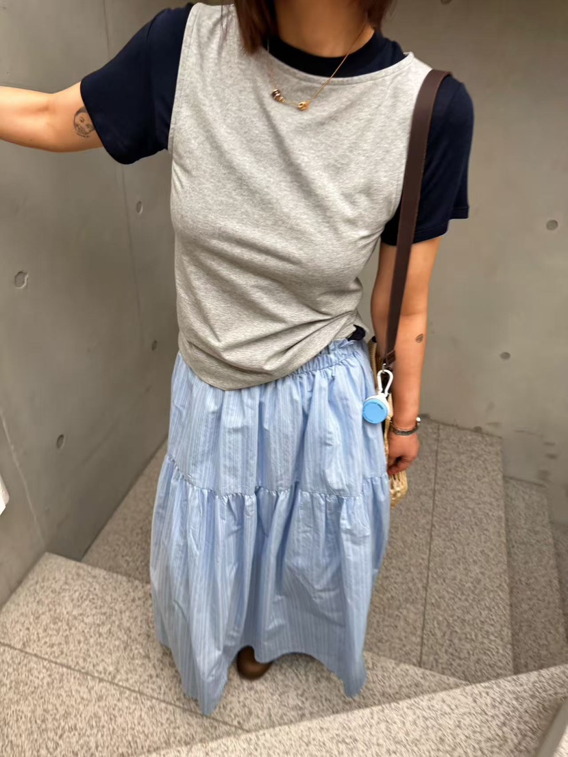 OLI SEOUL韓國直郵女裝新品職業推薦26春夏時尚休閑長裙OLI SEOUL長裙