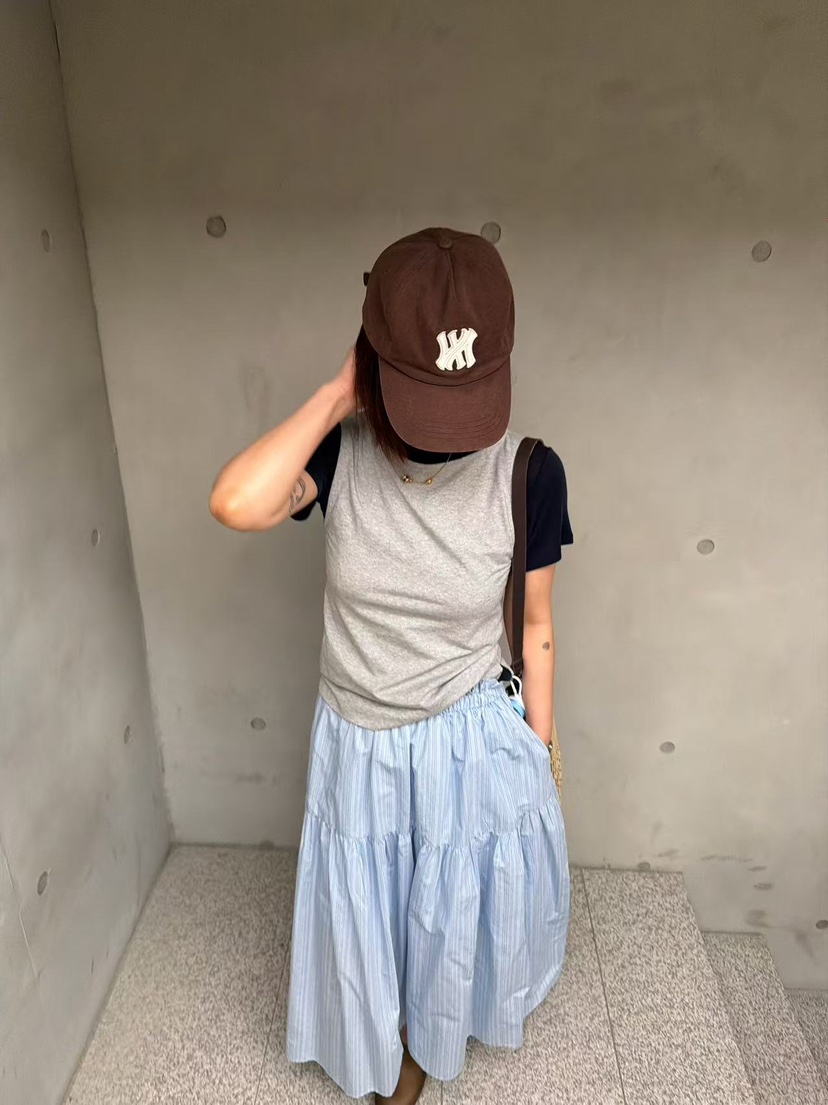 OLI SEOUL韓國直郵女裝新品職業推薦26春夏時尚休閑長裙OLI SEOUL長裙