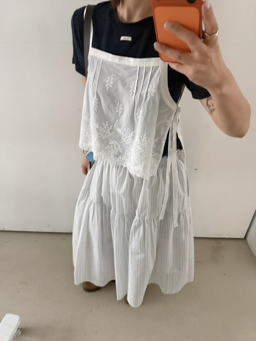 OLI SEOUL韓國直郵女裝新品職業推薦26春夏時尚休閑長裙OLI SEOUL長裙