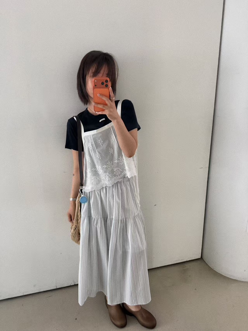 OLI SEOUL韓國直郵女裝新品職業推薦26春夏時尚休閑長裙OLI SEOUL長裙