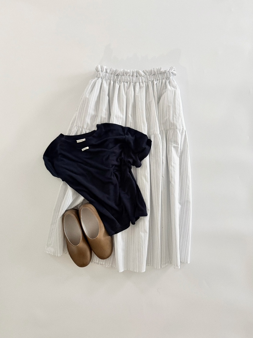 OLI SEOUL韓國直郵女裝新品職業推薦26春夏時尚休閑長裙OLI SEOUL長裙